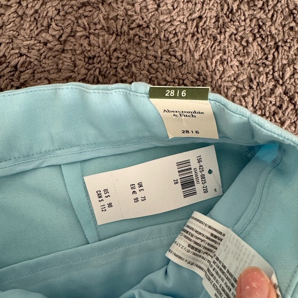 Abercrombie & Fitch• Curve Love A&F Sloane Tailored pants size 28 - Picture 8 of 8